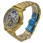 ساعت مچی پتک فیلیپ طلایی مردانه صفحه اسکلتون PatekPhilippe26595