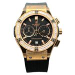 ساعت مچی هابلوت بیگ بنگ کرنوگراف زنانه رزگلد دورنگین Hublot big bang 12549