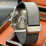 ساعت مچی ست هابلوت بیگ بنگ کرنوگراف صفحه اسکلتون سیلور Hublot big bang 12549