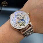 معرفی ساعت مچی پتک فیلیپ رزگلد مردانه صفحه اسکلتون اتوماتیک PatekPhilippe26598