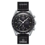 ساعت مچی امگا سواچ ماه Omega Swatch Mission to the Moon SO33M100