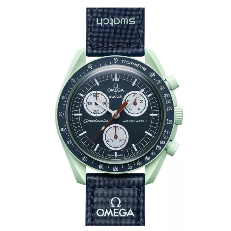 ساعت مچی امگا سواچ زمین Omega Swatch Mission to Earth SO33G100