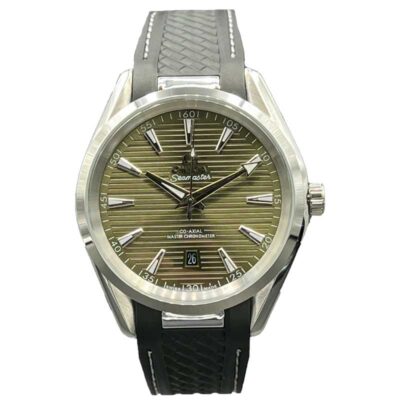 ساعت مچی مردانه اومگا سی مستر صفحه سبز Omega seamaste 150M