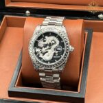 ساعت مچی مردانه رولکس دراگون سیلور صفحه مشگی ROLEX DRAGON 1276