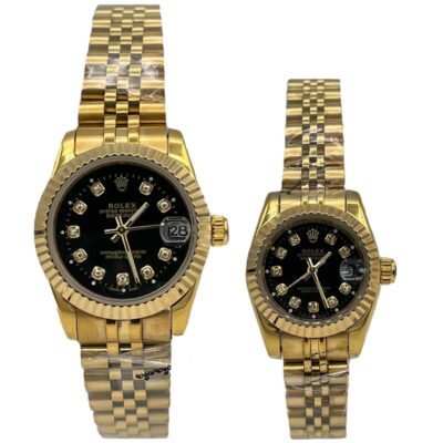 ساعت مچی ست رولکس دیت جاست طلایی ROLEX DAYTEJUST 1249