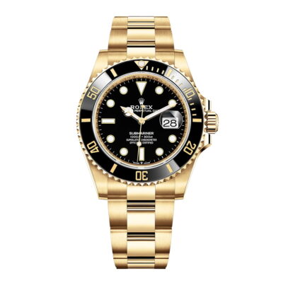 ساعت مچی رولکس مردانه ساب مارینر طلایی ROLEX SUBMARINER 14988