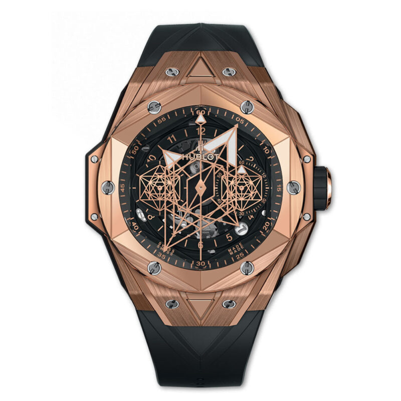 ساعت مچی هابلوت کهکشانی Hublot Unico Sang Bleu ll Diamonds 2329Q