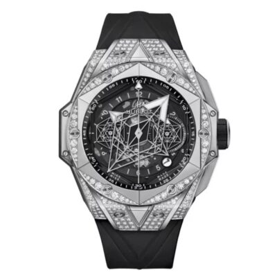 ساعت مچی هابلوت کهکشانی Hublot Unico Sang Bleu ll Diamonds 2324Q