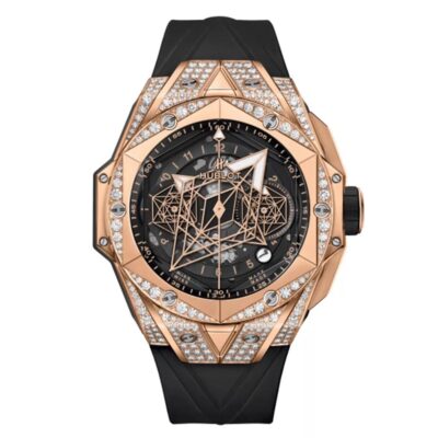 ساعت مچی هابلوت کهکشانی Hublot Unico Sang Bleu ll Diamonds 2326Q