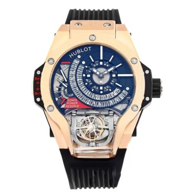 ساعت مچی هابلوت جمجمه رزگلد Hublot Tourbillon 1426W