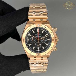 ساعت برایتلینگ خلبانی رزگلد breitling A9541