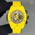 ساعت مردانه هابلوت سرامیکی زرد HUBLOT BIG BANG 5284