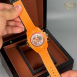 ساعت مردانه هابلوت سرامیکی نارنجی HUBLOT BIG BANG 5287