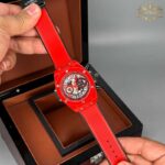 ساعت مردانه هابلوت سرامیکی قرمز HUBLOT BIG BANG 5288