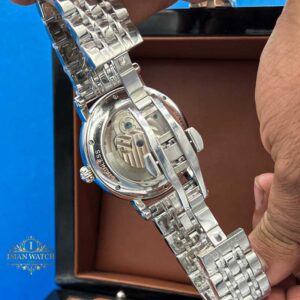 ساعت مچی پتک فیلیپ سیلور مردانه صفحه اسکلتون PatekPhilippe26595 