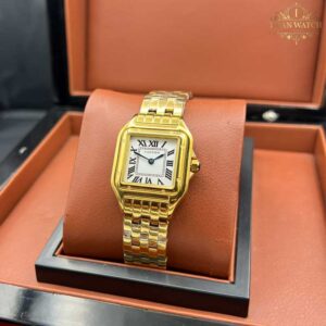 ساعت مچی کارتیر زنانه پنتر طلایی Cartier panthere 4566 