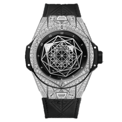 ساعت مچی هابلوت مردانه عنکبوتی فول نگین Hublot Diamods 2335W