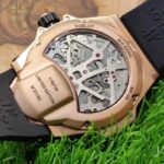 ساعت مچی هابلوت جمجمه نگین دار Hublot Tourbillon Diamonds 1425W