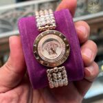 ساعت زنانه ورساچه صفحه چرخشی رزگلد Versace 7586S