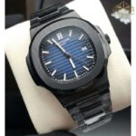 ساعت مچی مردانه پتک فیلیپ ناتیلوس مشگی صفحه آبی Patek Philippe Nautilus 4351B