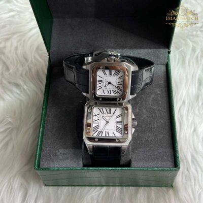 ساعت مچی ست کارتیر سانتوز Watch Cartier 100SB