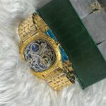 ساعت مچی کارتیر مردانه اتوماتیک طلای Cartier Automatic CRA86