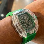 ساعت مچی مردانه ریچارد میل سبز 8891 Richard Mille Mclaren