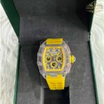 ساعت مچی مردانه ریچارد میل زرد 8892 Richard Mille Mclaren