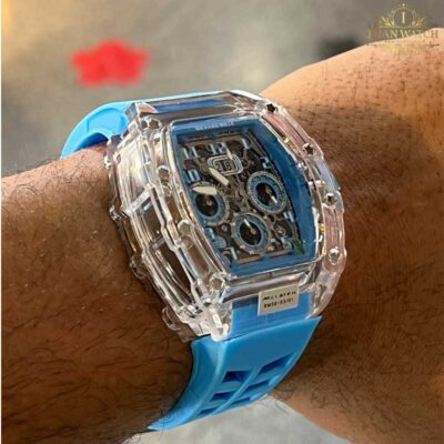 ساعت مچی مردانه ریچارد میل آبی 8894 Richard Mille Mclaren