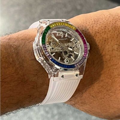 ساعت مچی هابلوت بیگ بنگ مردانه Hublot Big-Bang Unico Diamond 02H