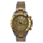 ساعت مچی رولکس دیتونا مردانه دو رنگ صفحه طلایی ROLEX Daytona 255960