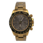 ساعت مچی رولکس دیتونا مردانه طلایی صفحه سیلور ROLEX Daytona 255966