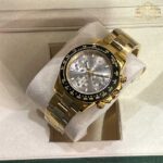 ساعت مچی رولکس دیتونا مردانه طلایی صفحه سیلور ROLEX Daytona 255966