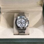 ساعت مچی رولکس دیتونا مردانه استیل صفحه سفید Rolex Daytona 255969