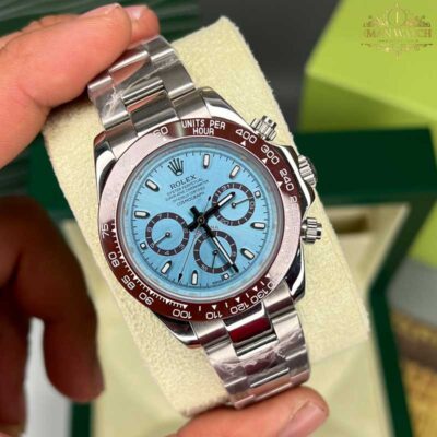 ساعت مچی رولکس دیتونا مردانه استیل صفحه تیفانی Rolex Daytona 255555