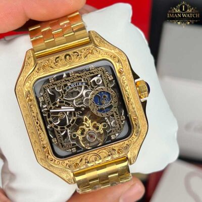 ساعت مچی کارتیر مردانه اتوماتیک Cartier Automatic CRA99