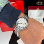 ساعت مچی ست کارتیر بالن بلو Cartier Ballon Bleu CR84