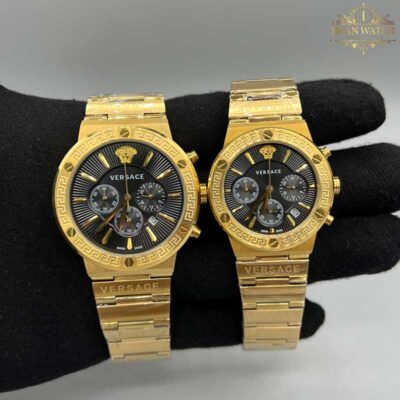 ساعت ست ورساچه مردانه زنانه Versace 75025GL