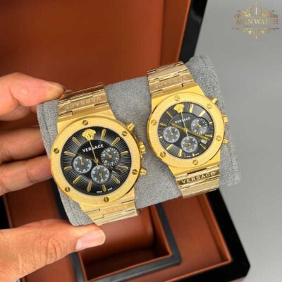 ساعت ست ورساچه مردانه زنانه Versace 75025GL