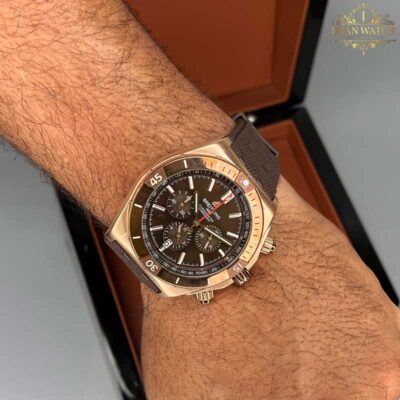 ساعت برایتلینگ خلبانی صفحه قهوه ای breitling A9540