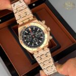 ساعت برایتلینگ خلبانی رزگلد breitling A9541