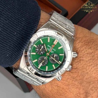 ساعت برایتلینگ خلبانی نقره ای breitling A9542