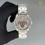 ساعت مچی مردانه تگ هویر cr7 نقره ای صفحه نقره ای Tag-Heuer