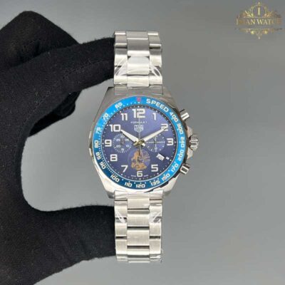 ساعت مچی مردانه تگ هویر فرمول یک نقره ای صفحه سرمه ای Tag-Heuer Formula1