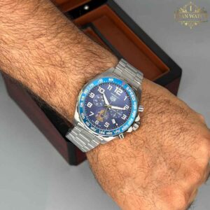 ساعت مچی مردانه تگ هویر فرمول یک نقره ای صفحه سرمه ای Tag-Heuer Formula1