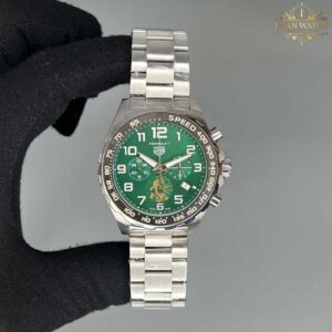 ساعت مچی مردانه تگ هویر فرمول یک نقره ای صفحه سبز Tag-Heuer Formula1