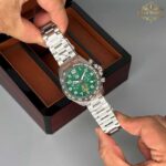 ساعت مچی مردانه تگ هویر فرمول یک نقره ای صفحه سبز Tag-Heuer Formula1