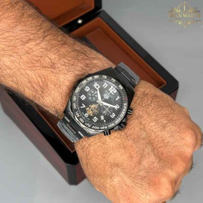 ساعت مچی مردانه تگ هویر فرمول یک مشکی صفحه مشکی Tag-Heuer Formula1