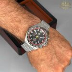 ساعت مچی مردانه تگ هویر فرمول یک نقره ای صفحه مشکی Tag-Heuer Formula1