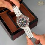 ساعت مچی مردانه تگ هویر فرمول یک نقره ای صفحه مشکی Tag-Heuer Formula1